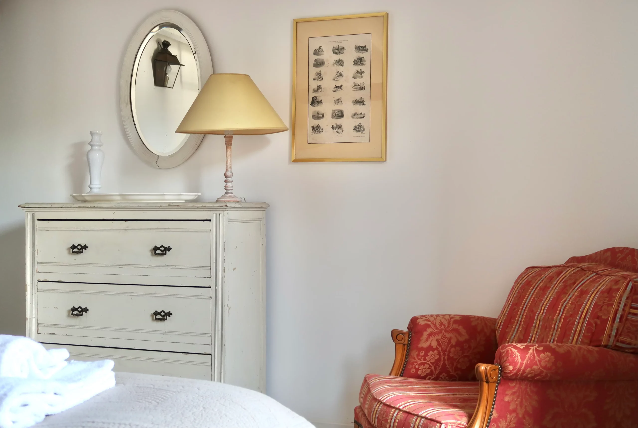 La Grange a Grains - Gite Lin - chambre 1 4