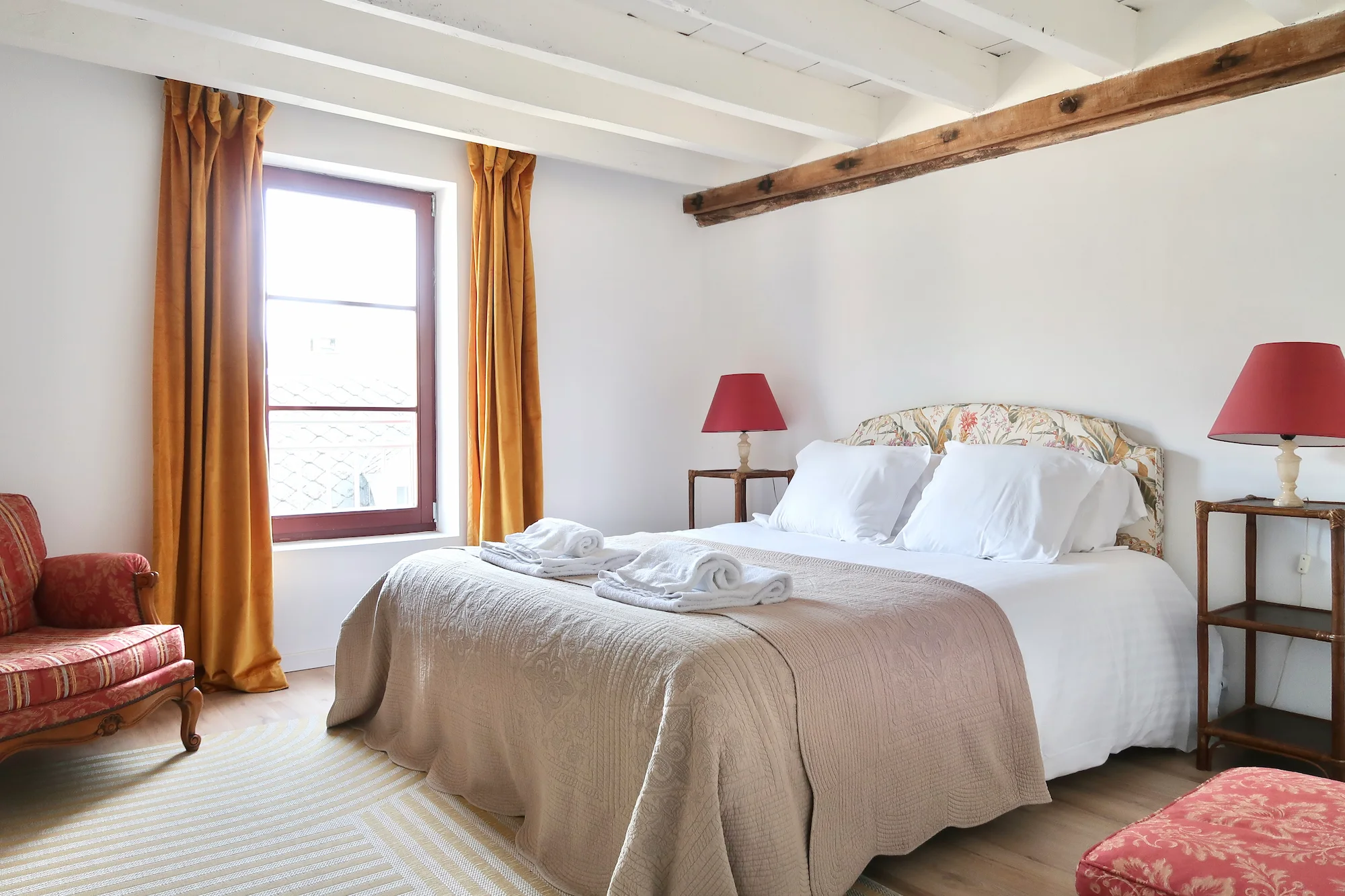 La Grange a Grains - Gite Lin - chambre 1 6