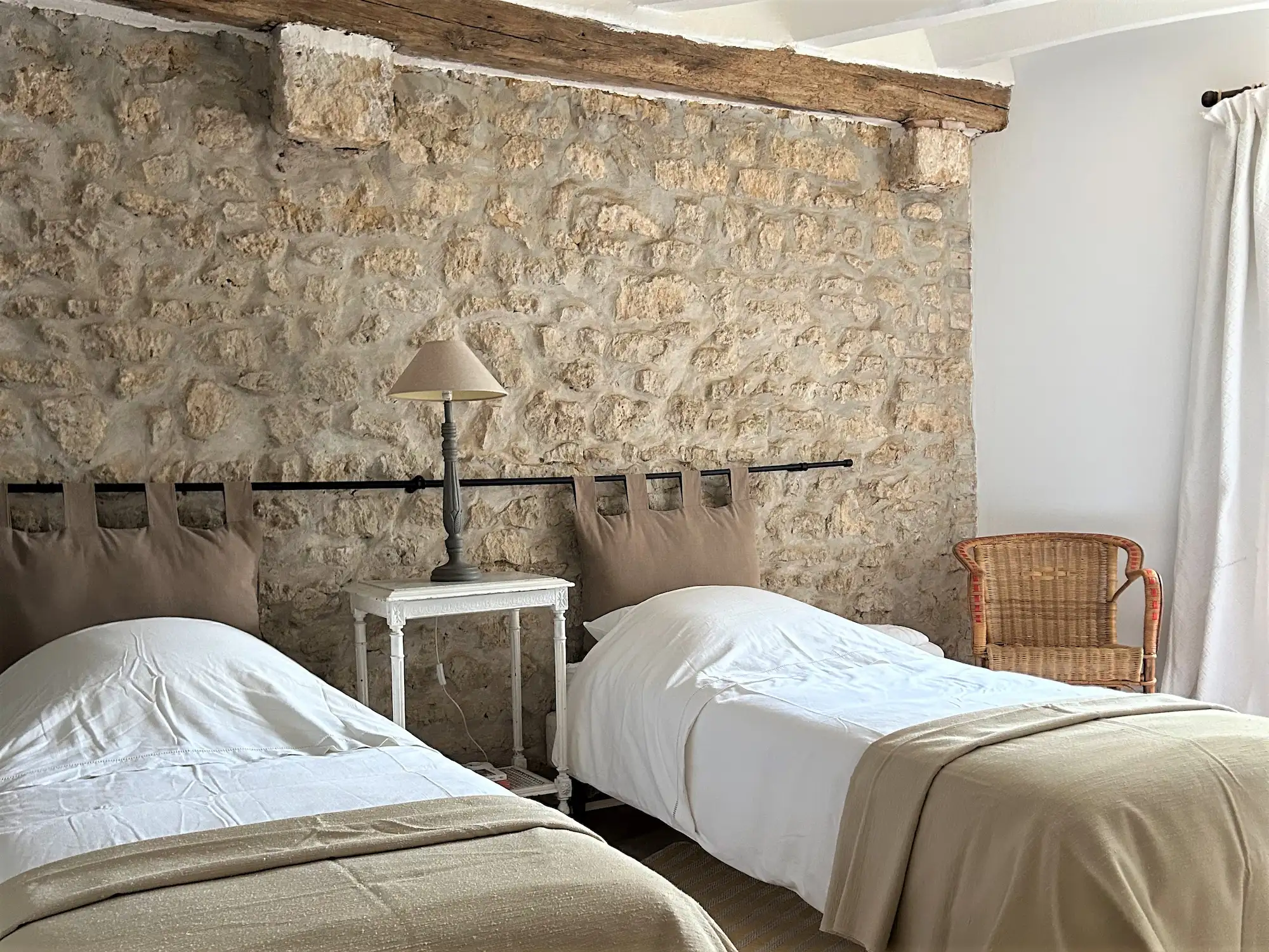 La Grange a Grains - Gite Lin - chambre 2 3