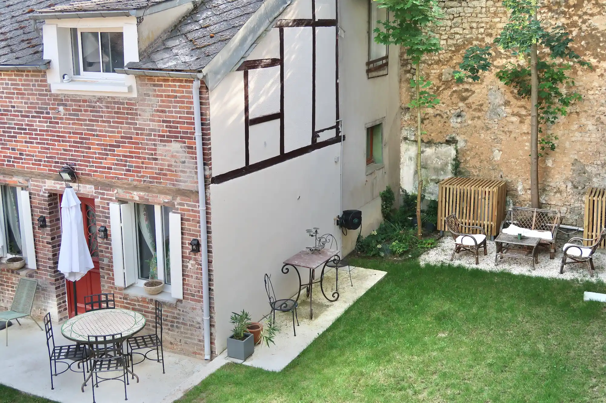 La Grange a Grains - Gite Lin - exterieur