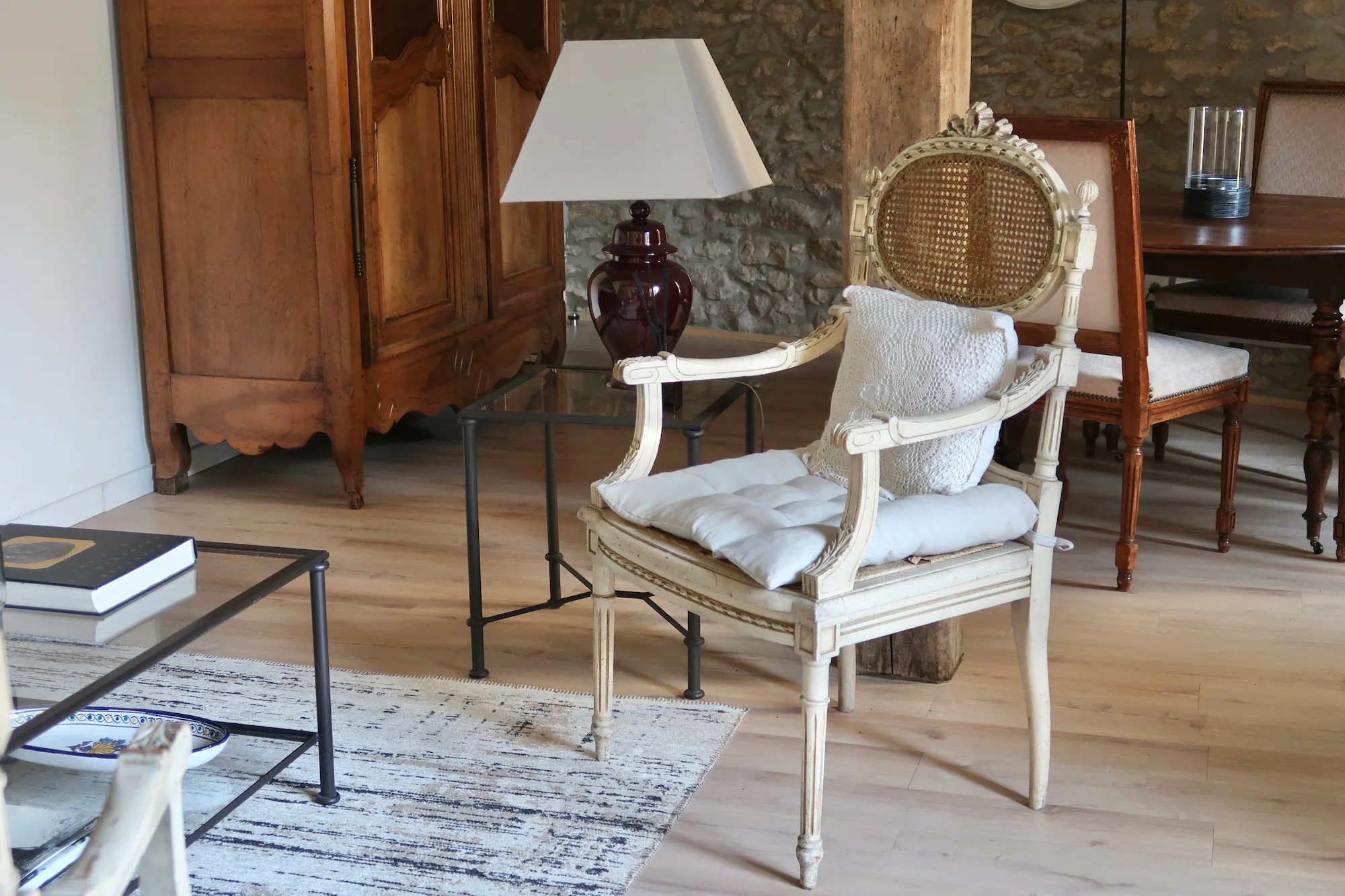La Grange a Grains - Gite Lin - salon 3