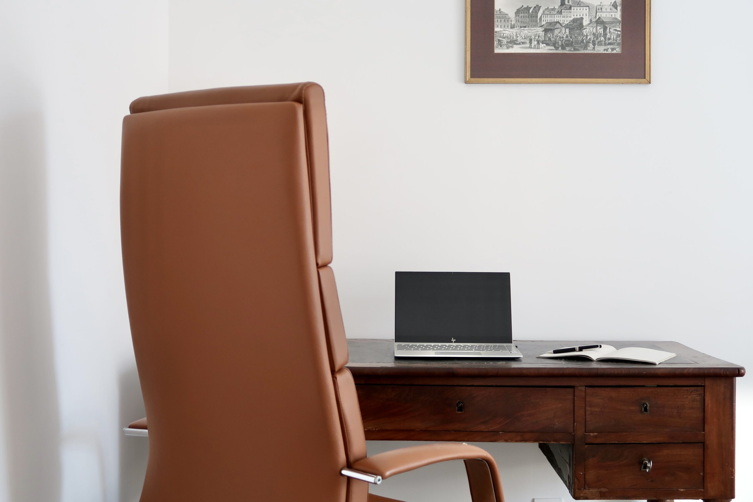 La Grange a Grains - Gite Pavot - chambre bureau d