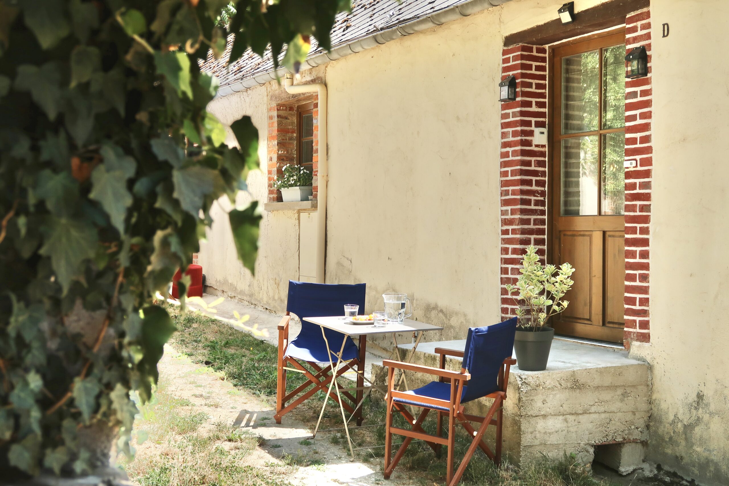 La Grange a Grains - Gite Pavot - exterieur a