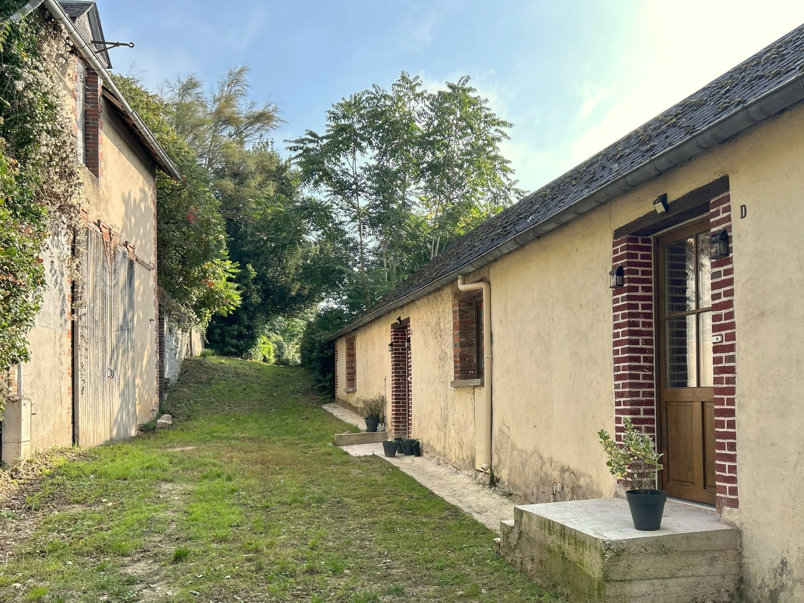 La Grange a Grains - Gite Pavot - exterieur b