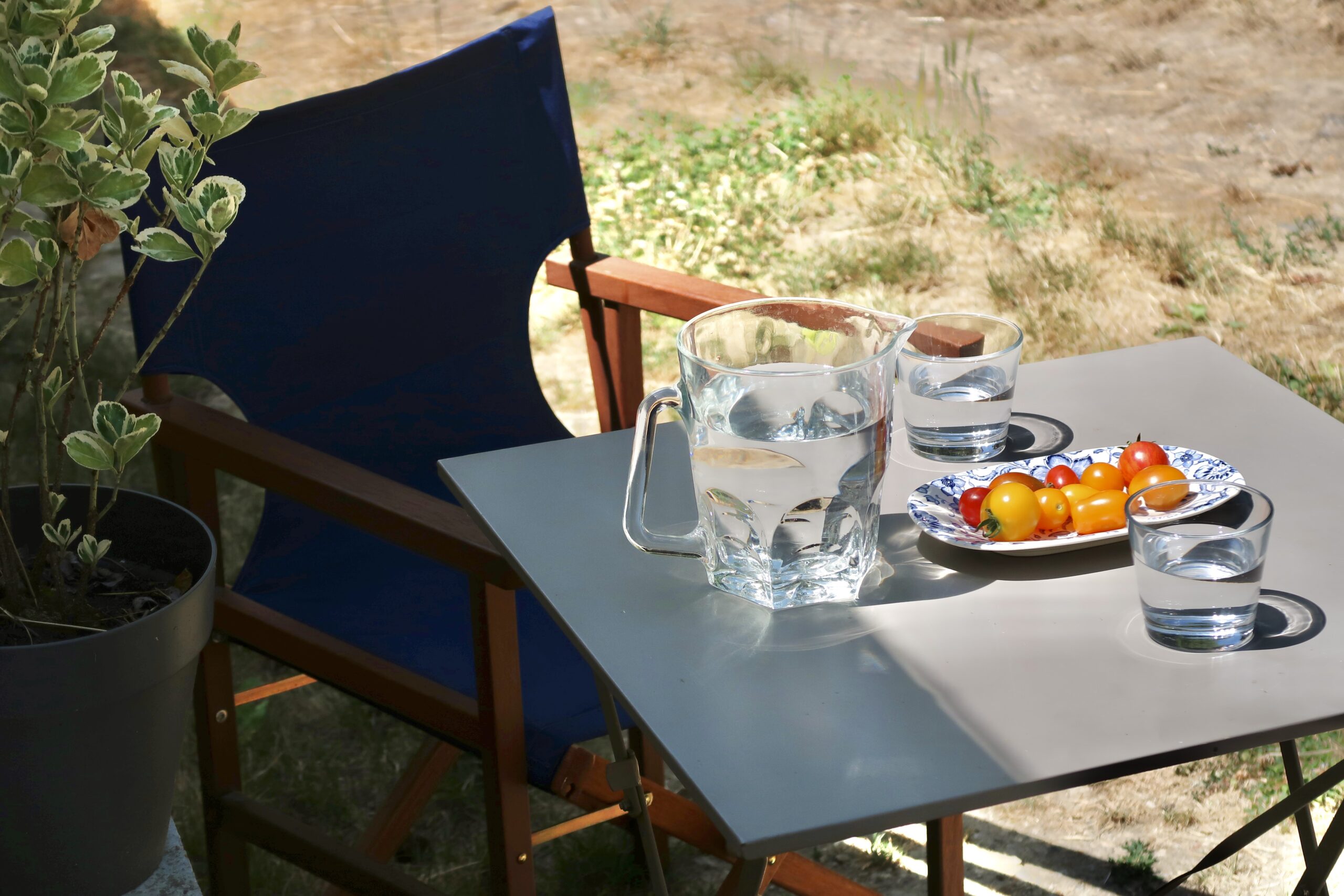 La Grange a Grains - Gite Pavot - exterieur c