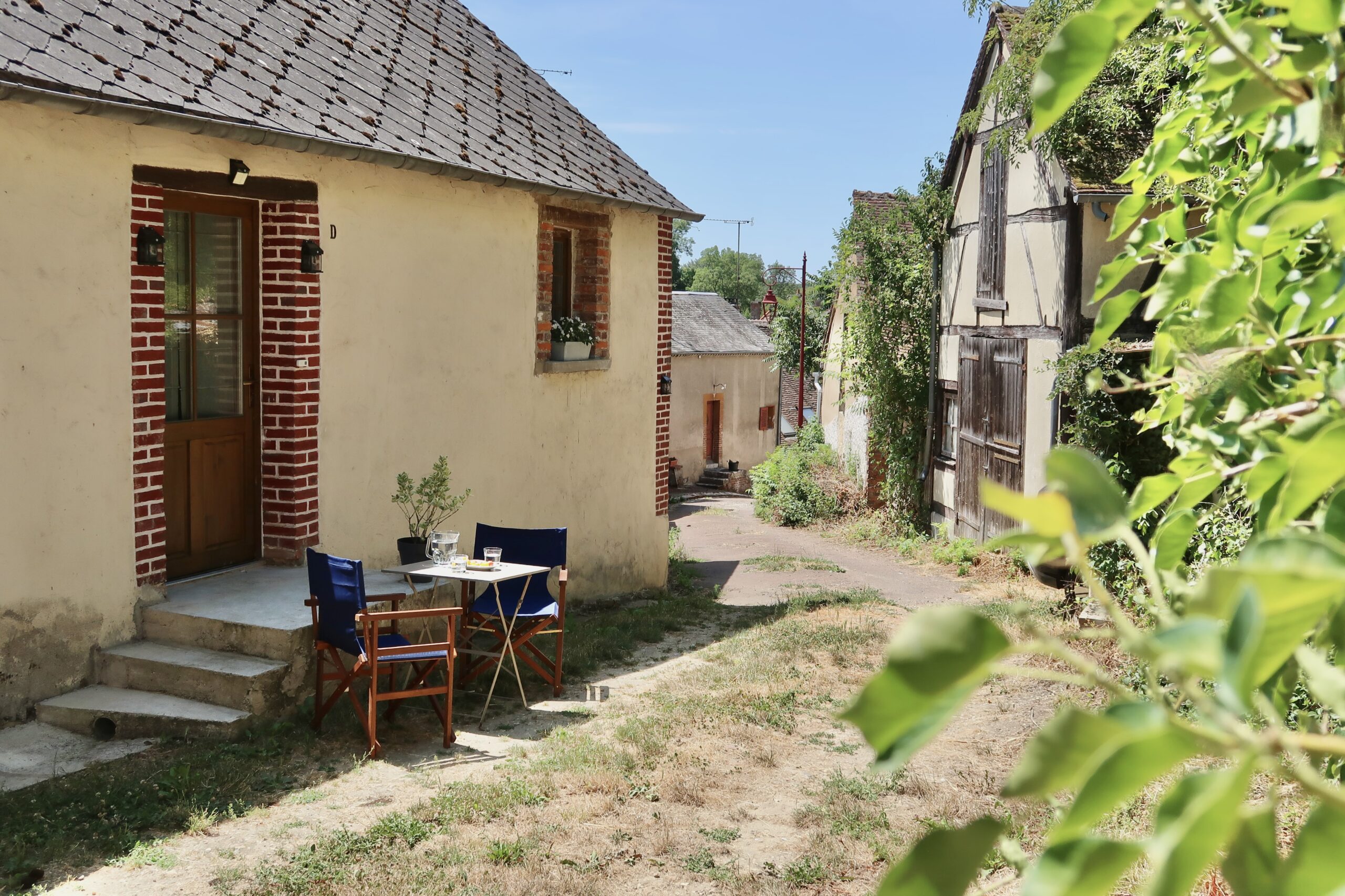 La Grange a Grains - Gite Pavot - exterieur d