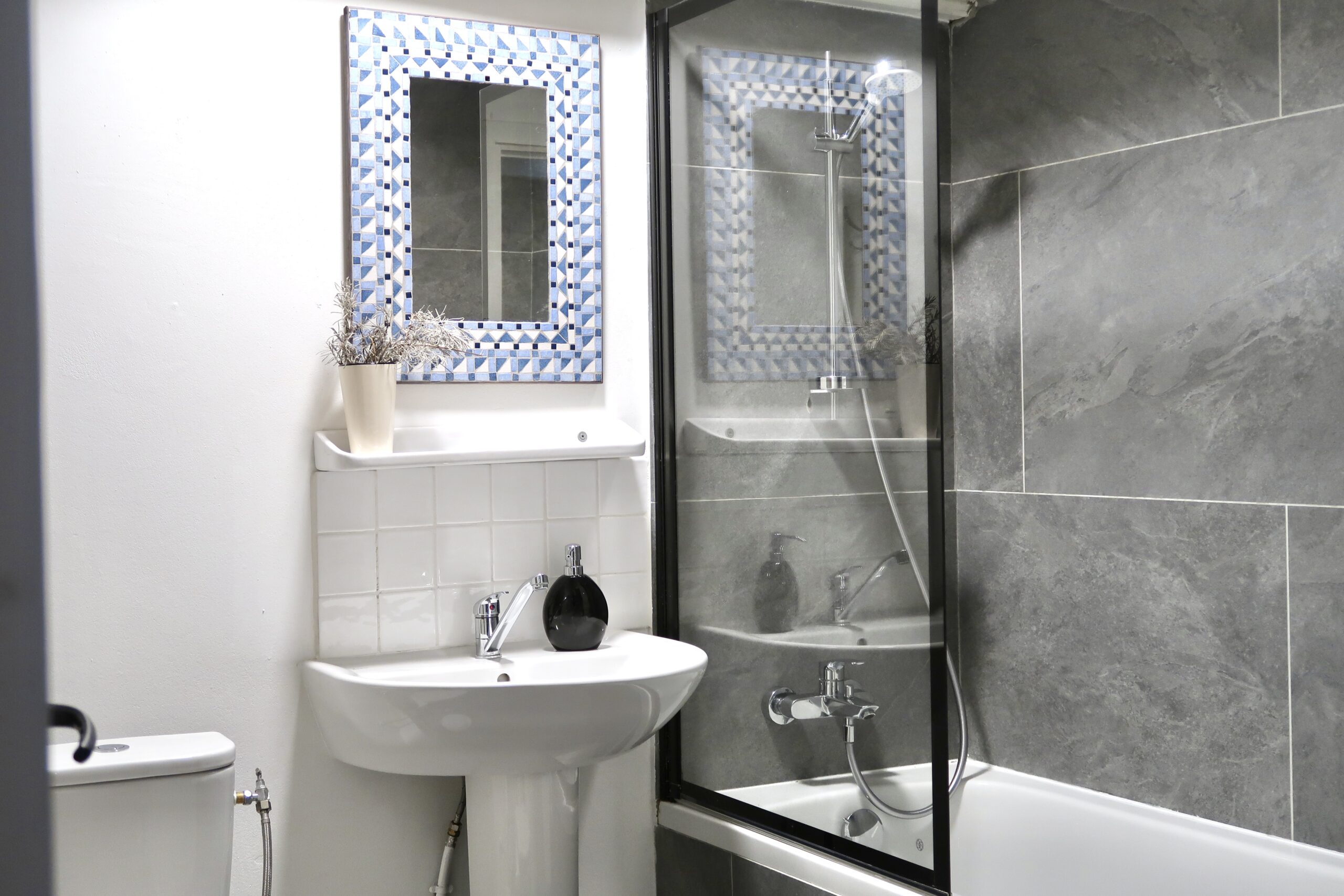 La Grange a Grains - Gite Pavot - salle de bain a