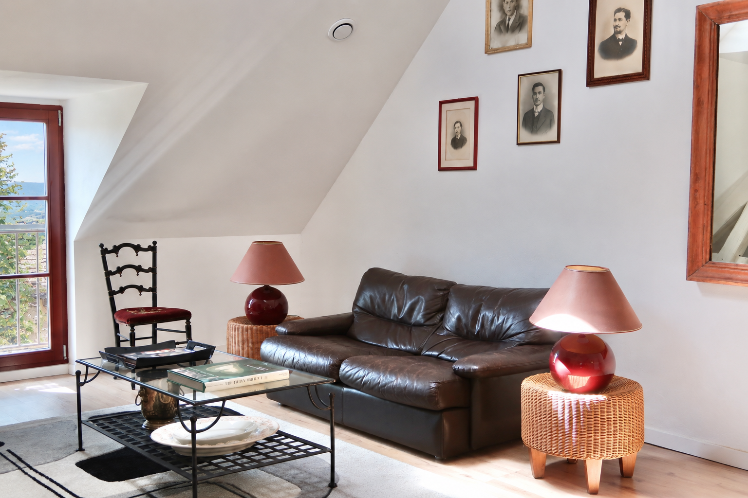 La Grange a Grains - Gite Pavot - salon g