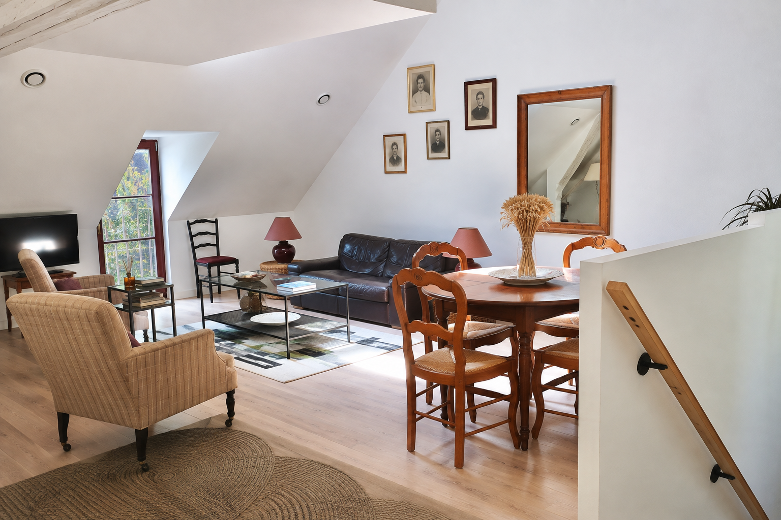 La Grange a Grains - Gite Pavot - salon i