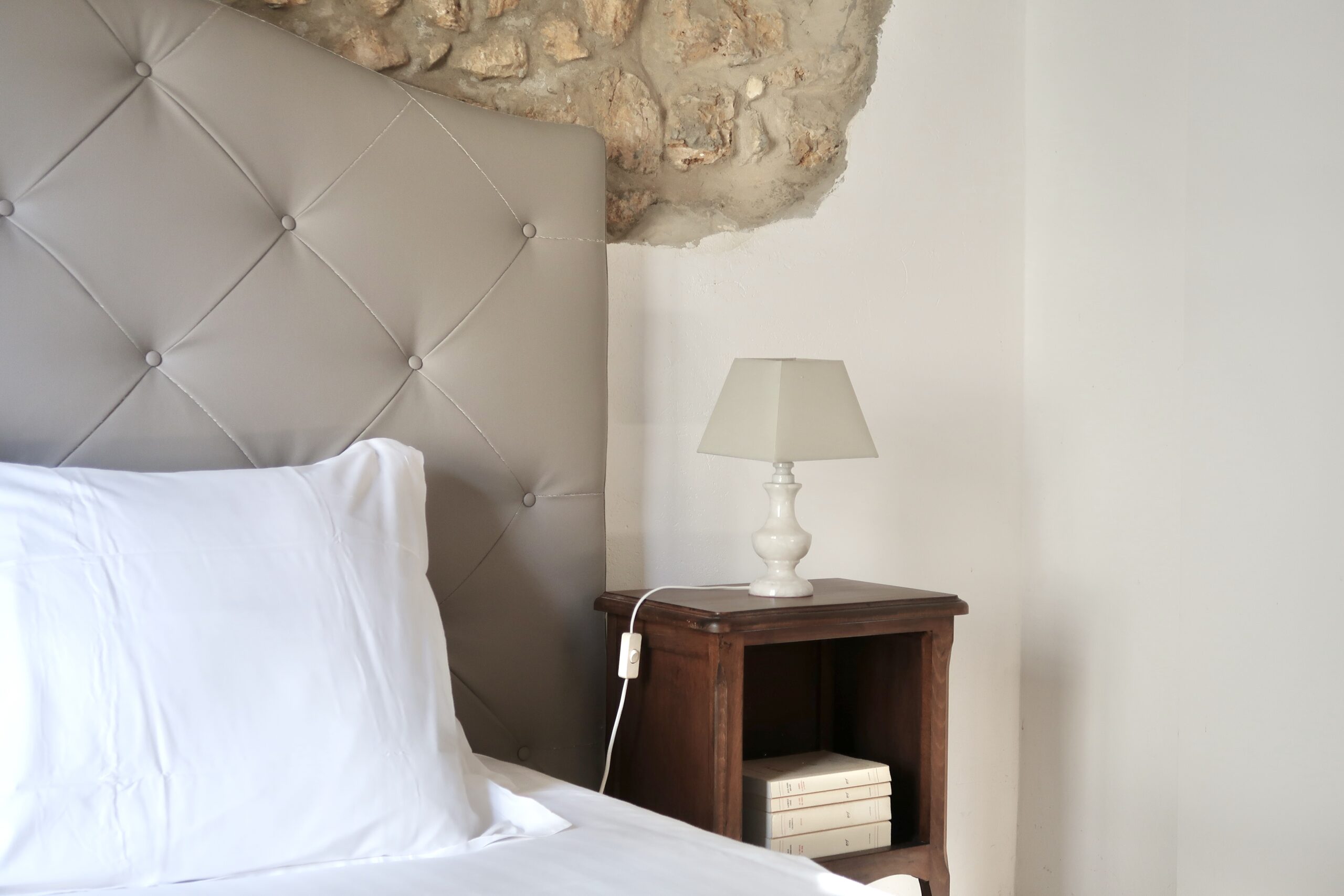 La Grange a Grains - Chambre hote Orge - Details lit