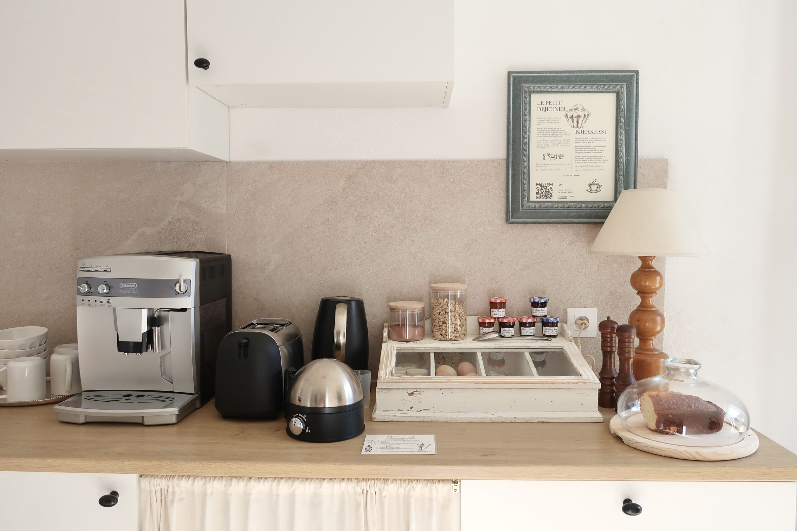 La Grange a Grains - Chambre hote Orge & Seigle - Buffet petit dejeuner 1